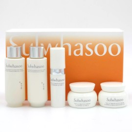 Sulwhasoo The Ultimate S Trial Kit – 5-Piece Anti-Aging K-Beauty Set with Ginseng Berry for Youthful Skin