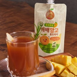 발효 칼슘 배배망고 홍도라지 100ml x 10포 Fermented Calcium Baebae Mango Hong Doraji 100ml x 10 packs