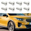Hoypeyfiy 93600-06014-0H 8PCS Brake Disc Rotor Fixing Screws Replacement for