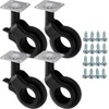 SOTECH Bonn Furniture Castors Set Diameter 60 mm Black 2