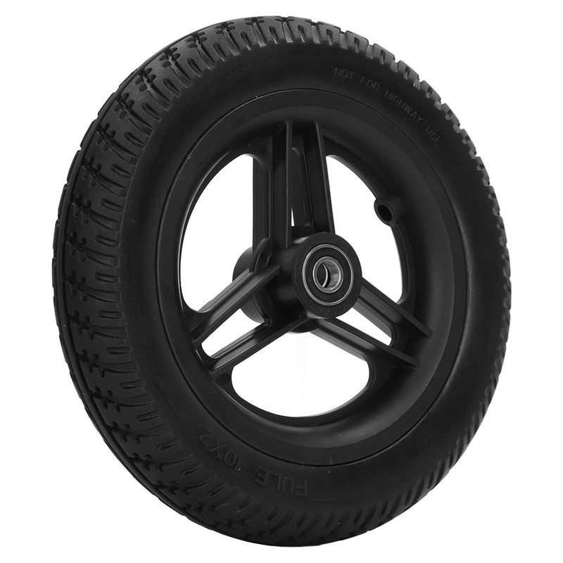 Front Wheelchair Wheel 10x2inch Polyurethane Solid Rollator Walker Replacement Caster