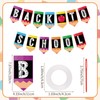 Hooqict Welcome Back to School Banner Garland for Classroom Bulletin