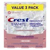 Crest 3D White Brilliance Hydrogen Peroxide Toothpaste with Fluoride,3 Ounce