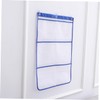 Zerodeko Hanging Storage Bag with Mesh Bathroom Organizer with Seamless