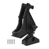 Fishing Rod Holder Clamp Base 360° Adjustable Rotating Weatherproof Open