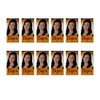 BIGEN Pack de 12 tintes marca bigen polvo tono,"bp negro