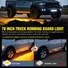 Nilight Truck LED Running Board Lights 2PCS 70 Inch LED