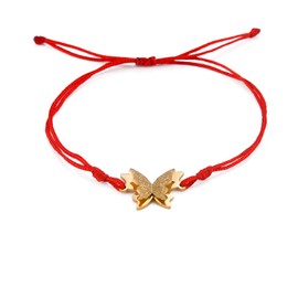 unift Butterfly Bracelet for Women Stainless Steel Dainty Diamonds Double Butterfly Adjustable Bracelet Jewellery Friendship, Stainless Steel, No Gemstone