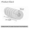 10 Pcs Oxygen Tube Support Crimp Straightener for Hose Tubing,