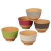 Canoe 79647 79647 Colorful Antibacterial Soup Bowl Set of 5