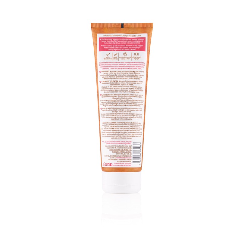 Kind Natured Coconut & Shea Colour Care Vegan Friendly Shampoo