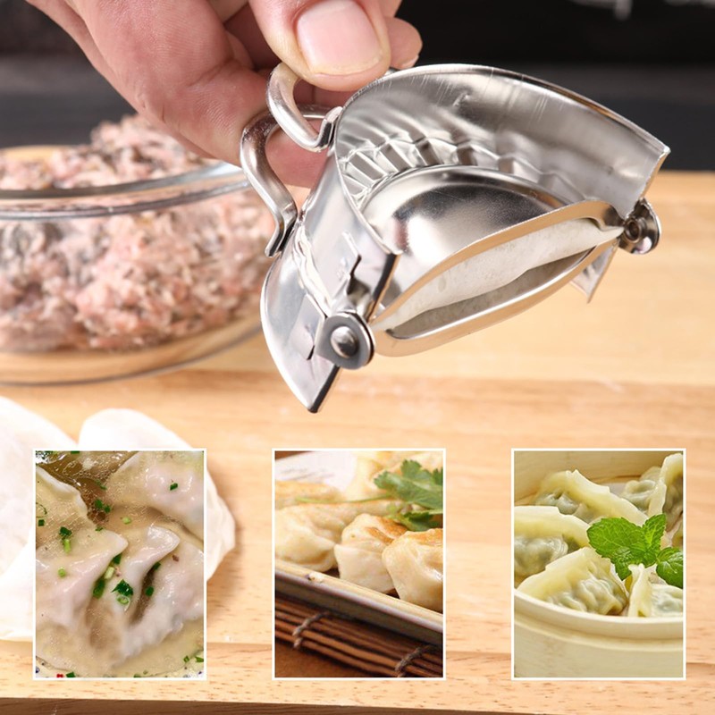 Stainless Steel Empanada Maker Press Ravioli Mold Gyoza Maker Small