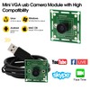 G 60fps USB Camera Module 0.3 MP Webcam Module VGA