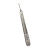 Tredoni Stainless Steel Scalpel Handle Number 3 - Flat Palmar