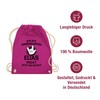 Geschenk mit Namen personalisiert by Shirtracer - Gym Bag Backpack
