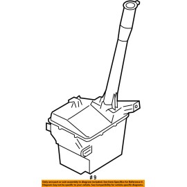 Kia Genuine Windshield Water Reservoir 2014-2015 Sorento Water Bottle Tank Motor Cap