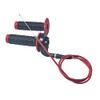 Red 22mm Handlebar Grip Throttle Cable for Pit Bike Dirt