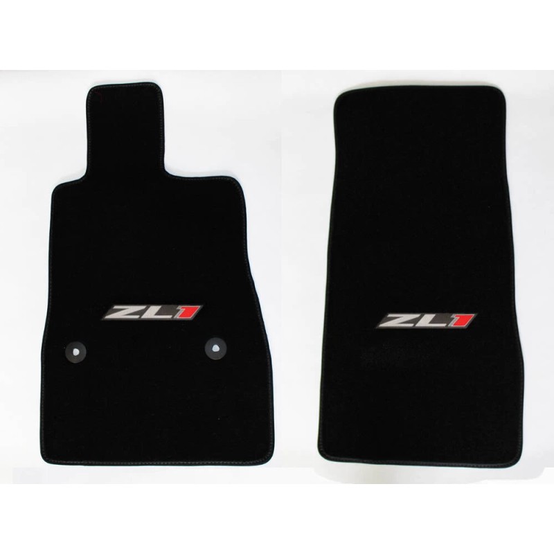 AFM NEW BLACK Carpet Floor Mats 2016-2024 Camaro Embroidered ZL1