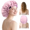 Extra Large Shower Cap,Adjustable Bath Cap,Jumbo Braids Shower Cap,Shower Caps