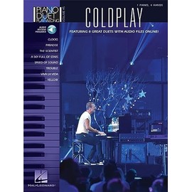 Piano Duet Play-Along Volume 46: Coldplay (Book/Online Audio) (Includes Online Access Code): Piano Duet Play-Along Volume 45