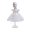 DPKM Vestido de Bautizo para Bebés y Niñas Recién Nacidas,