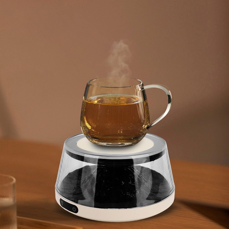 66 W Cup Warmer, Adjustable Temperature, Car Coffee Warmer with