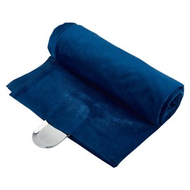 OLYCRAFT 3 m Tarnish Protection Cloth for Silver Jewellery Tarnish Protection Cloth Dark Blue Jewellery Storage to Protect Large Polishing Silver Protective Cloth for Necklaces Bracelets Silverware