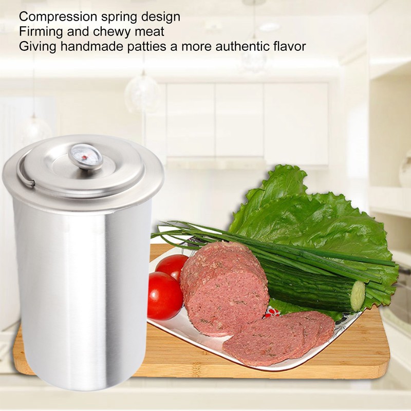 Ham Maker Stainless Steel Healthy Homemade Deli Meat Press Kitchen