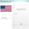 FrameStarr - 5x7 Glass - Crystal Clear, 2 Pack -