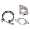 42mm Wastegate Flange 2 Bolt to MVS V Band with