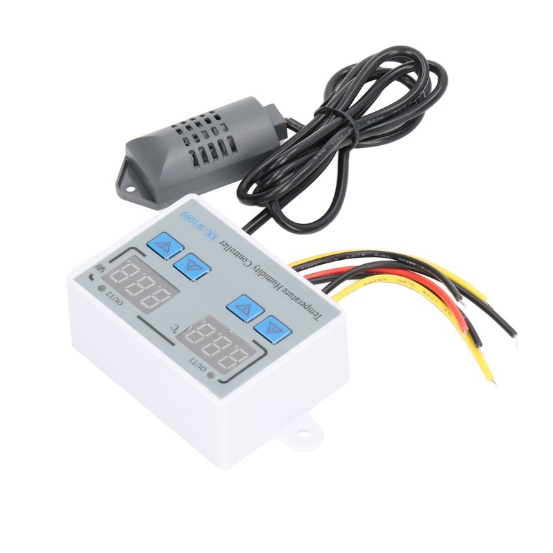 Digital Temperature Humidity Controller Intelligent Electronic Thermostat Switch 12V 220W