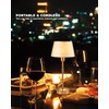 UMEXUS Cordless Table Lamps with Dimmer, 5200mAh Rechargeable Battery Powered,