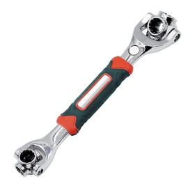 SAPILIT 48 in 1 Universal Socket Wrench, Chrome 45# Steel, Multi-function Wrench Tool, 360 Degree Rotating Head, Spanner Tool for Home and Car Repair