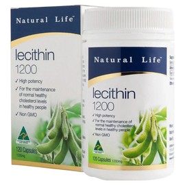 Natural Life Lecithin 1200mg 120 capsules (3), 120 tablets / 네츄럴 라이프 레시틴 1200mg 120캡슐 3개, 120정