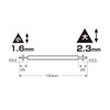 Gym (anex) Bit Triangle Screw for X 2.3 mm No. (A