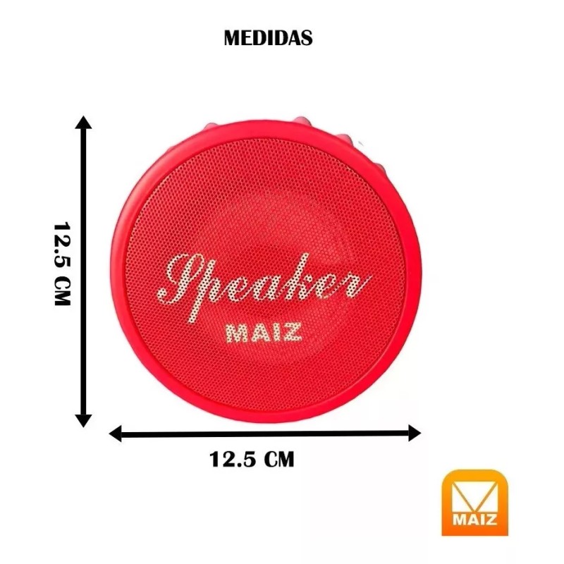 Maíz 5pzs Bocina Bluetooth Recargable Mini Inalambrica Portatil