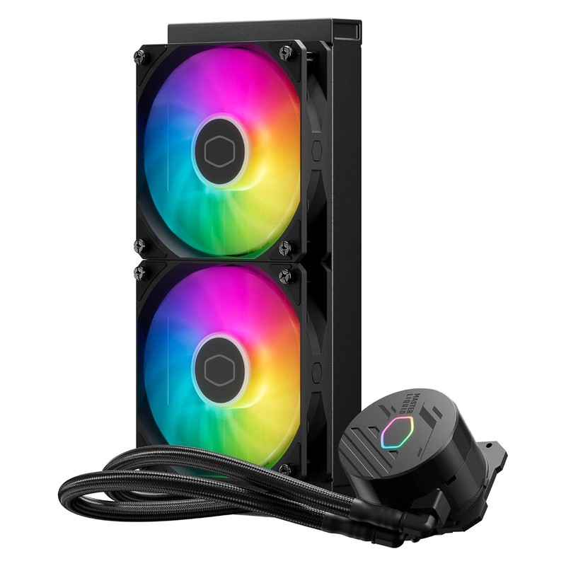 Cooler Master MasterLiquid 240L Core ARGB CPU Liquid Cooler -