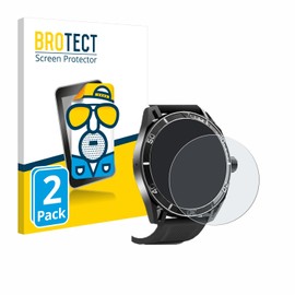 BROTECT Anti-Glare Screen Protector for Yuede Smartwatch 1.43 Inch (Round) (Pack of 2) Matte Screen Protector, Anti-Reflection, Anti-Fingerprint