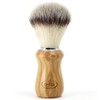 Omega 46832 - Pennello da Barba in fibra Hi-Brush - Ulivo