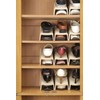 Iseto Space Saving Shoe Storage 1/2, Set of 5, Brown