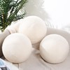 Suzile 3 Pcs Round Ball Pillows Decorative Throw Pillows 13.8