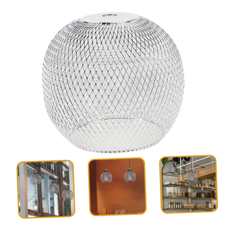 DOITOOL Stylish Hand Knitted Lampshade Pendant Shade Hollowed Design Adds