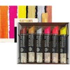 Sennelier Oil Sticks Fluorescent & Metallics Set of 6 Oil