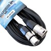 keepdrum MC-001XX Microphone Cable XLR Female/XLR Male 15 m