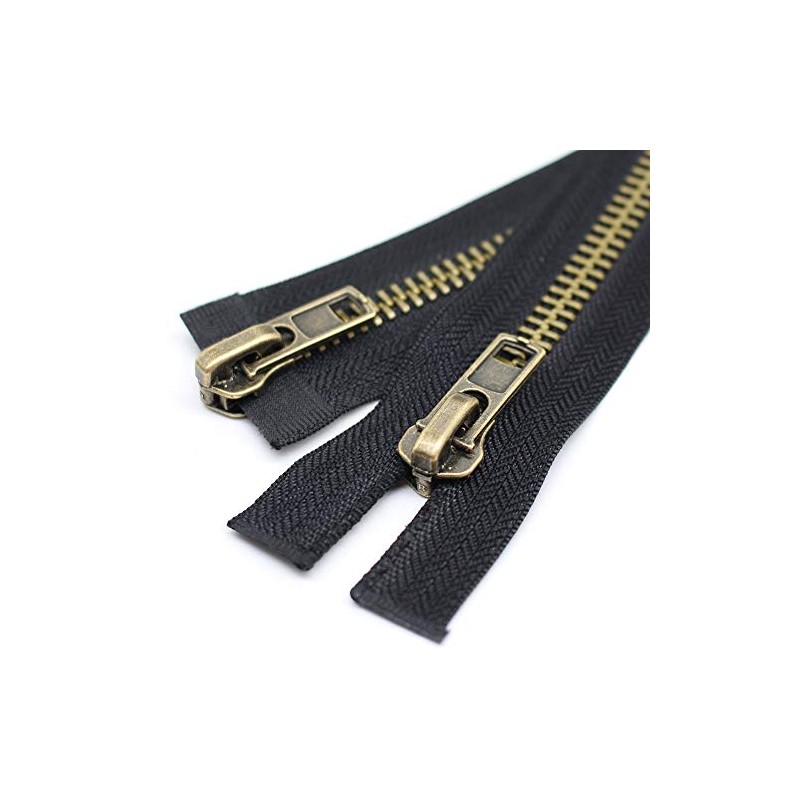 ByaHoGa 65 cm #8 Large Zip Metal Zip 2 Way