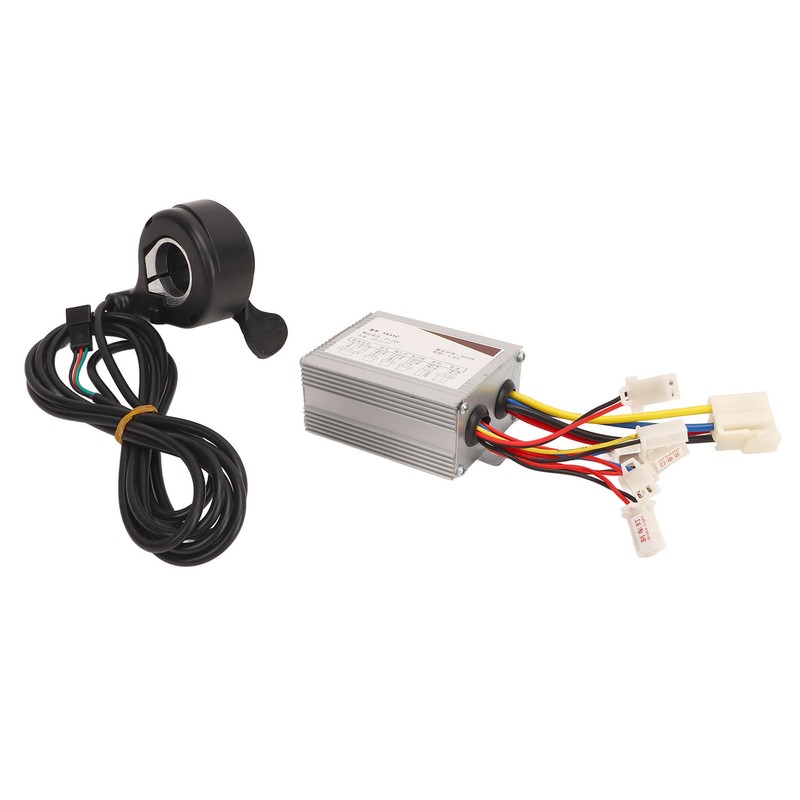 Electric Bike Controller Thumb Throttle Set 24V 500W Electric Bicycle