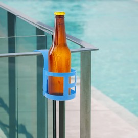 Outanaya Cup Holder for Above Ground Pool Clip Drink Holder Fits Bars for Relaxation Beverage Accessory
