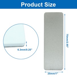 Jiozermi Mini Pocket Knife Sharpener Stone, 400/1000 Grit Double Side Diamond Ceramic Knife Sharpening Stone Portable Knife Sharpener for Knives Scissors Kitchen Bushcraft Camping Outdoors