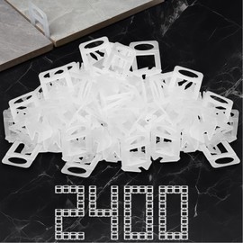 Storystore Tile Leveling System Tiles Leveler Spacers - 1/16 Inch Lippage free tile and stone installation for PRO and DIY - 2400 Piece Leveling Spacer Clips