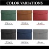 KASSAI PU Leather Document Case Large Capacity Magnetic Closure Inspected